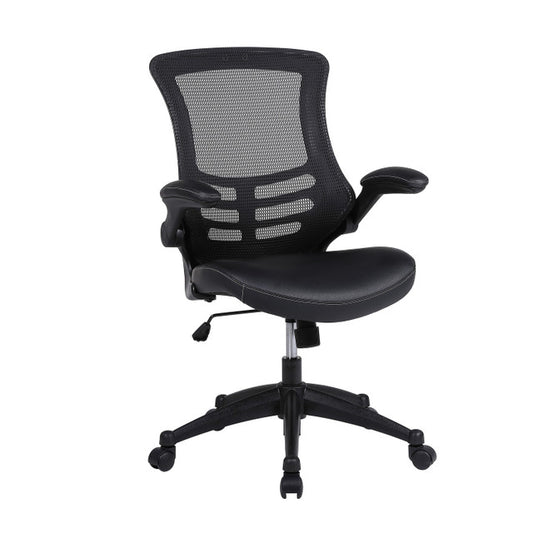 SERENE 2.0 Bonded Leather Flip Arm Task Chair