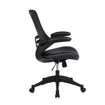 SERENE 2.0 Bonded Leather Flip Arm Task Chair