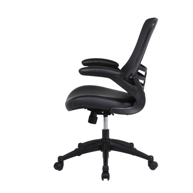 SERENE 2.0 Bonded Leather Flip Arm Task Chair