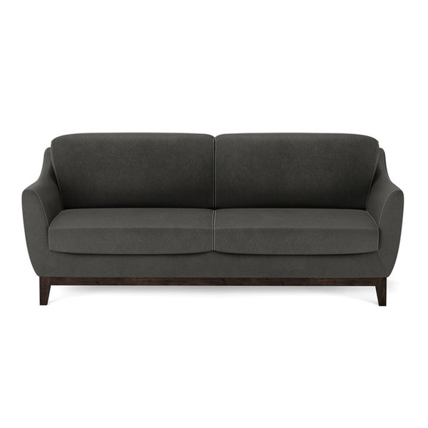 HARPER Sofa with Mocha Wood Legs