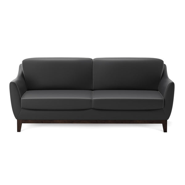 HARPER Sofa with Mocha Wood Legs