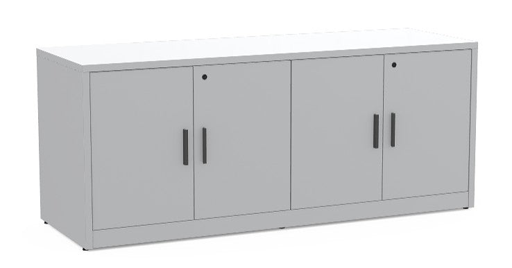 HON 10500 Credenza with Two Storage Cabinets (with core removable locks)