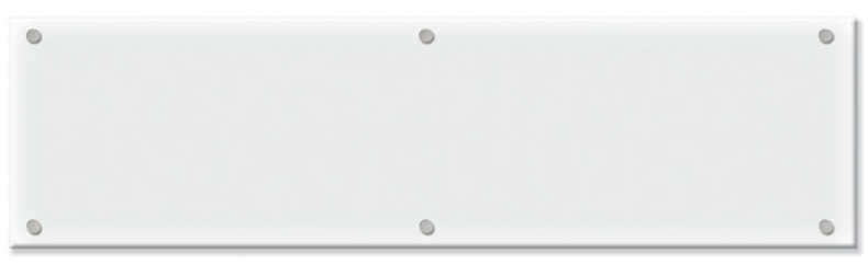 OS Magnetic Glass White Board