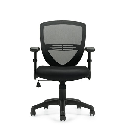 Offices to Go OTG11320B Mesh Back Tilter Chair