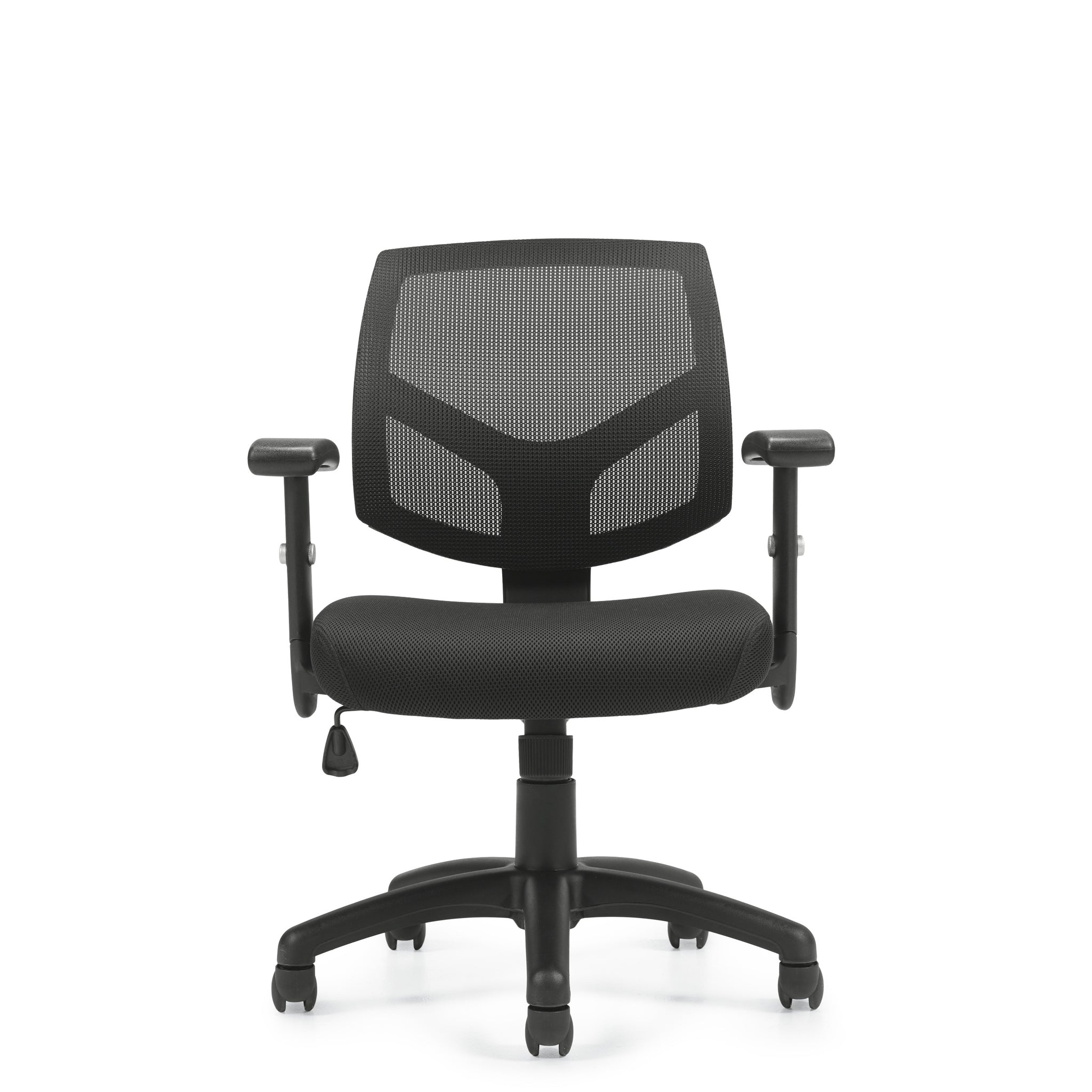 11514B Mid-Back Mesh Back Synchro-Tilter Chair