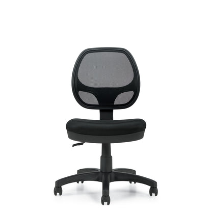 Offices to Go 11642B Mesh Back Task - Armless Chair