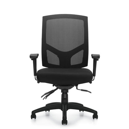 Offices to Go OTG11769 Mesh Back Multi-Function Chair with Arms