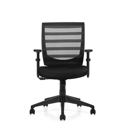 Offices to Go OTG11921B Mid Back Mesh Back Tilter