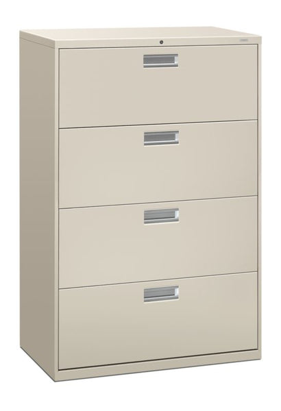 HON Brigade 600 Series Lateral File | 4 Drawers | 36"W x 19 1/4"D