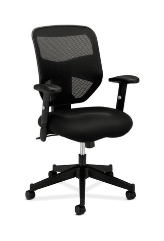 HON Prominent Mesh High-Back Task Chair | Center-Tilt | Adjustable Arms
