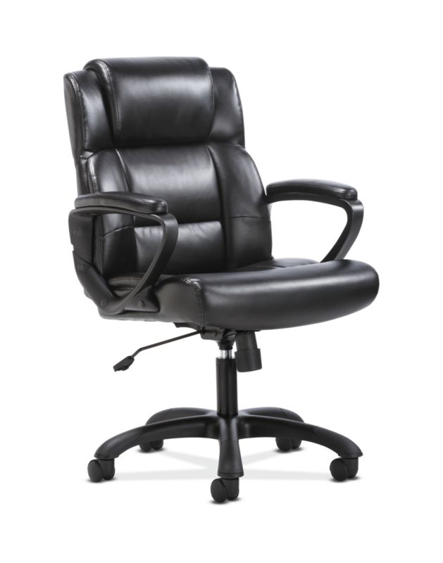 Sadie Mid-Back Executive Chair | Fixed Padded Arms